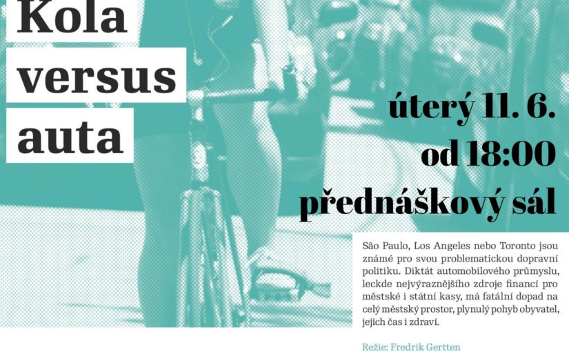 Promítej i ty! Kola versus auta