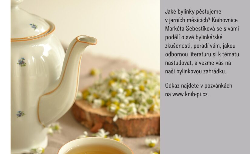 JARNÍ BYLINKY A KNIHOVNICE