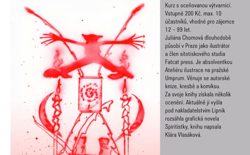 ILUSTRACE A SPREJ S JULIÁNOU CHOMOVOU