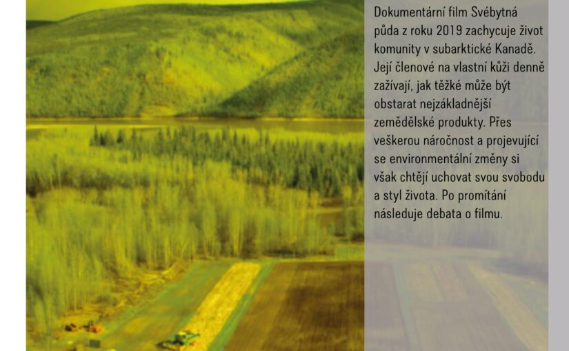 PROMÍTEJ I TY! – SVÉBYTNÁ PŮDA