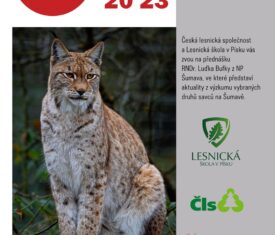 Česká lesnická společnost a Střední lesnická škola vás zvou na přednášku RNDr. Luďka Bufky z NP Šumava, ve které představí aktuality z výzkumu vybraných druhů savců na Šumavě. přednáškový sál