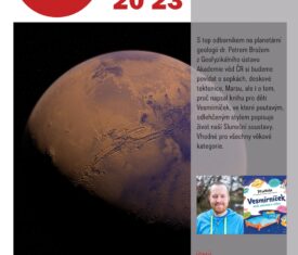 S top odborníkem na planetární geologii dr. Petrem Brožem z Geofyzikálního ústavu Akademie věd ČR si budeme povídat o sopkách, deskové tektonice, Marsu, ale i o tom, proč napsal knihu pro děti Vesmírníček, ve které poutavým, odlehčeným stylem popisuje život naší Sluneční soustavy. Vhodné pro všechny věkové kategorie. přednáškový sál