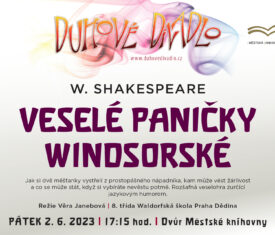 Jak si dvě měšťanky vystřelí z prostopášného nápadníka, kam může vést žárlivost a co se může stát, když si vybíráte nevěstu potmě. Rozšafná veselohra zurčící jazykovým humorem. Režie Věra Janebová Waldorfská škola Praha Dědina – 8. třída Pobytový dvůr