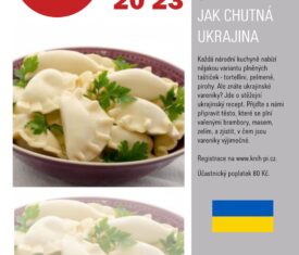 Každá národní kuchyně nabízí nějakou variantu plněných taštiček – tortellini, pelmeně, pirohy. Ale znáte ukrajinské vareniky? Jde o stěžejní ukrajinský recept. Přijďte s námi připravit těsto, které se plní vařenými brambory, masem, zelím, a zjistit, v čem jsou vareniky výjimečné. Registrace na www.knih-pi.cz. Účastnický poplatek 80 Kč. Výcviková kuchyňka   