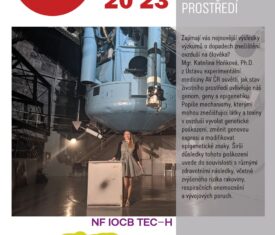 Přednáška Mgr. Kateřiny Hoňkové, Ph.D. z Ústavu experimentální medicíny AV ČR. Sál 