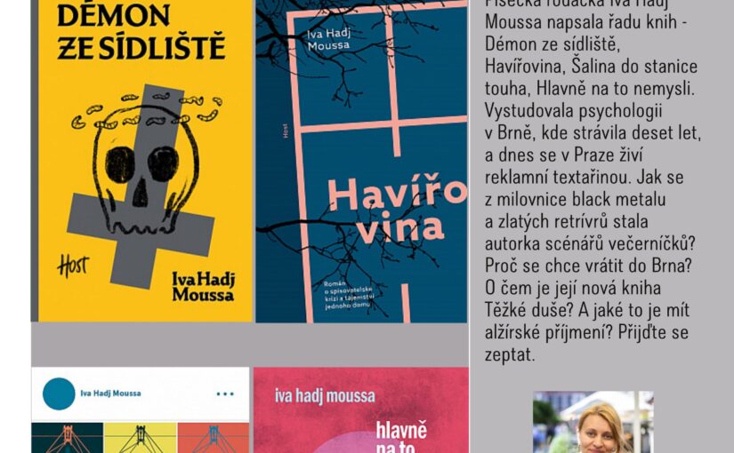 Autorské čtení a beseda s Ivou Hadj Moussa 