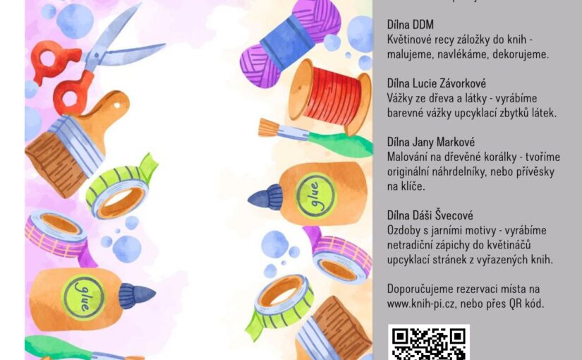 JARNÍ TVOŘENÍ V KNIHOVNĚ