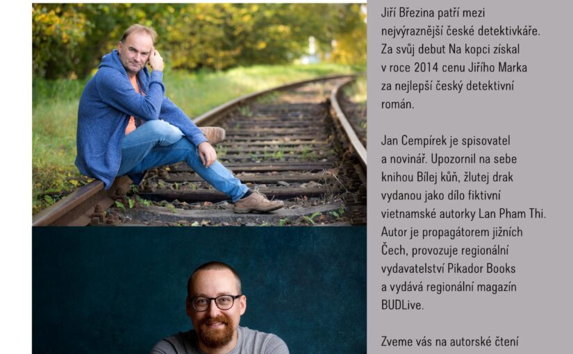 Autorské čtení: Jan Cempírek a Jiří Březina  