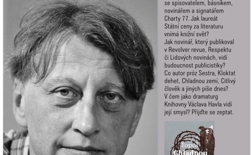 PŘESUNUTO NA 8. 1.! Jáchym Topol 