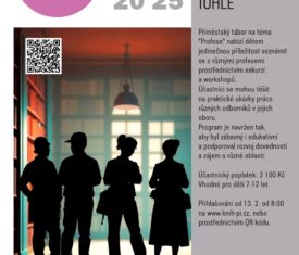 KAPACITA NAPLNĚNA! Příměstský tábor na téma „Profese“ nabízí dětem jedinečnou příležitost seznámit se s různými profesemi prostřednictvím exkurzí a workshopů. Účastníci se mohou těšit na praktické ukázky práce různých odborníků v jejich oboru. Vhodné pro děti 7-12 let. Dětské oddělení
