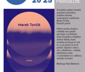Pravidelné setkání čtenářů, tentokrát nad knihou českého básníka, romanopisce a publicisty Marka Torčíka Rozložíš Paměť. Vypráví o matce, otci a dědečkovi, o šikaně, alkoholismu nebo o vyrovnávání se s odlišnou sexuální orientací. Moderuje Hana Manková. Jazyková učebna 
