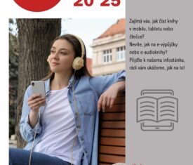 Zajímá vás, jak číst knihy v mobilu, tabletu nebo čtečce? Nevíte, jak na e-výpůjčky nebo e-audioknihy? Přijďte k našemu infostánku, rádi vám ukážeme, jak na to! Čítárna v přízemí 