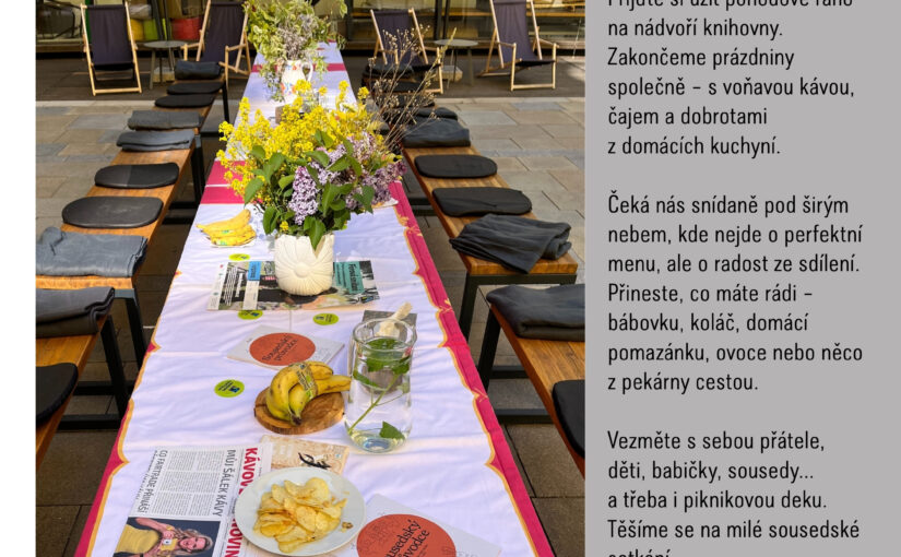 Společná snídaně aneb Loučení s prázdninami 