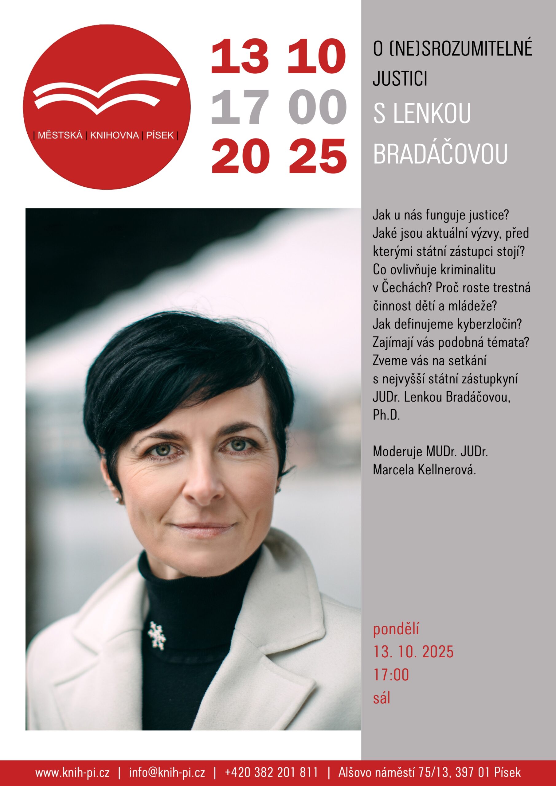 O (ne)srozumitelné Justici S Lenkou Bradáčovou