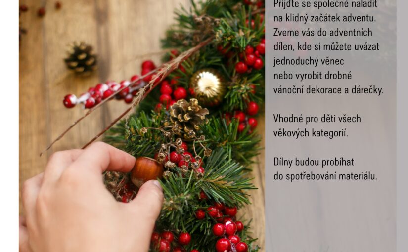 Adventní dílny v knihovně 