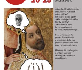 Jak asi Karel IV. přišel ke svému úrazu, který ho v 34 letech málem stál život? Čím ho před operací uspali? Jak ho krmili a jak řešili záchod, když byl nehybný? Kdy se poprvé postavil na nohy? Ivona Loutocká, autorka projektu bulvarnihistorie.cz a stejnojmenné knihy, vám předestře rekonstrukci Karlova úrazu i jeho rekonvalescence. / sál 
