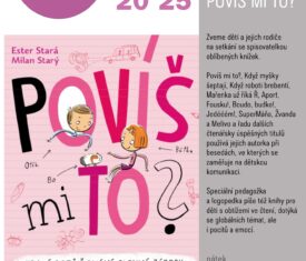 Zveme děti a jejich rodiče na setkání se spisovatelkou oblíbených knížek. Povíš mi to?, Když myšky šeptají, Když roboti brebentí, Mařenka už říká Ř, Aport, Fousku!, Boudo, budko! a řadu dalších čtenářsky úspěšných titulů používá jejich autorka při besedách, ve kterých se zaměřuje na dětskou komunikaci. / vhodné pro děti 5+, dětské oddělení 