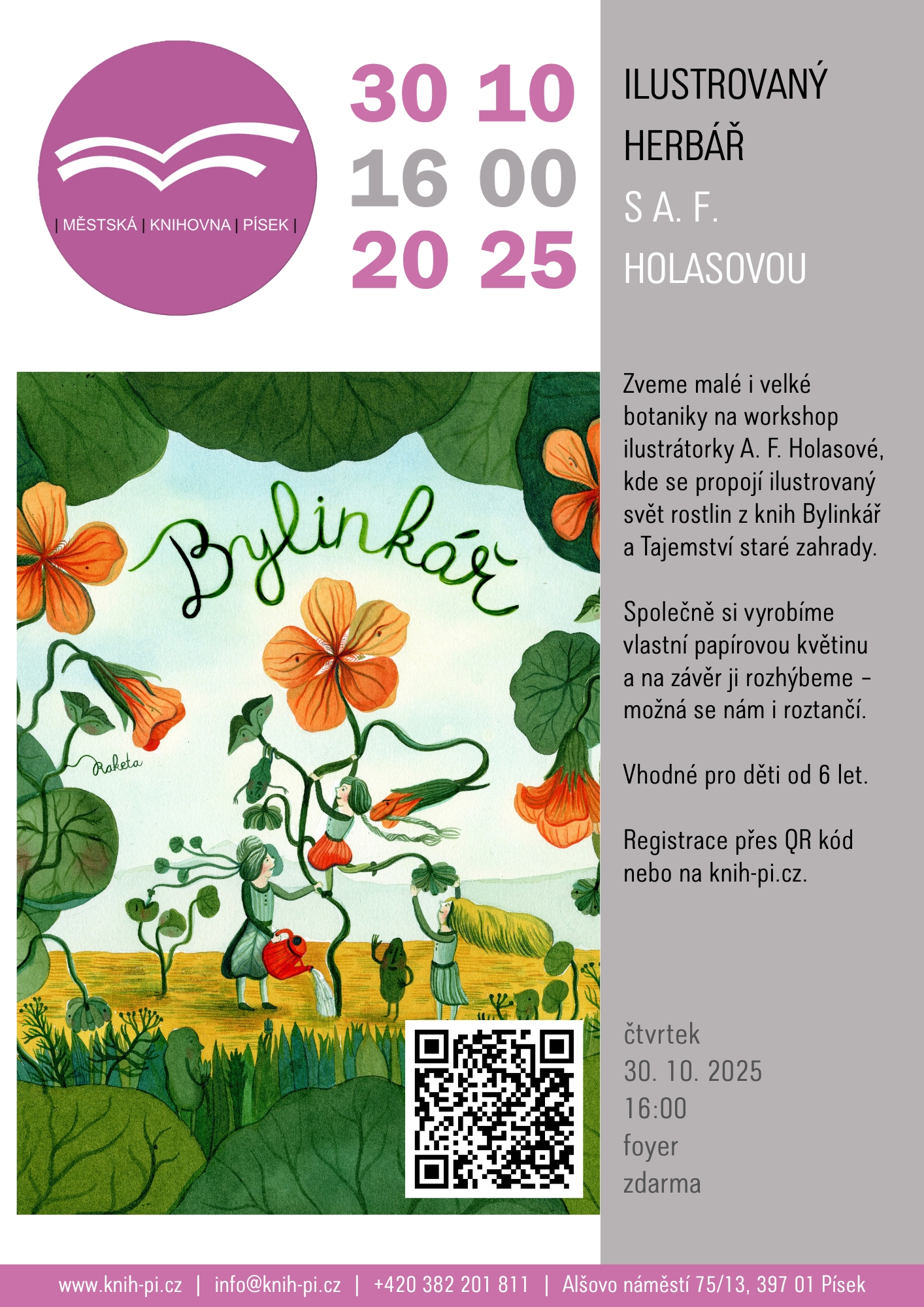 Ilustrovaný Herbář S A.F.Holasovou