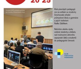 Klub píseckých pedagogů zve na setkání se studenty Smíchovské střední průmyslové školy a gymnázia a jejich ředitelem Radko Sáblíkem. Nabízíme ukázku výuky vedené studenty a debatu nad možnostmi aktivního zapojování žáků a studentů do pedagogické činnosti. / sál 