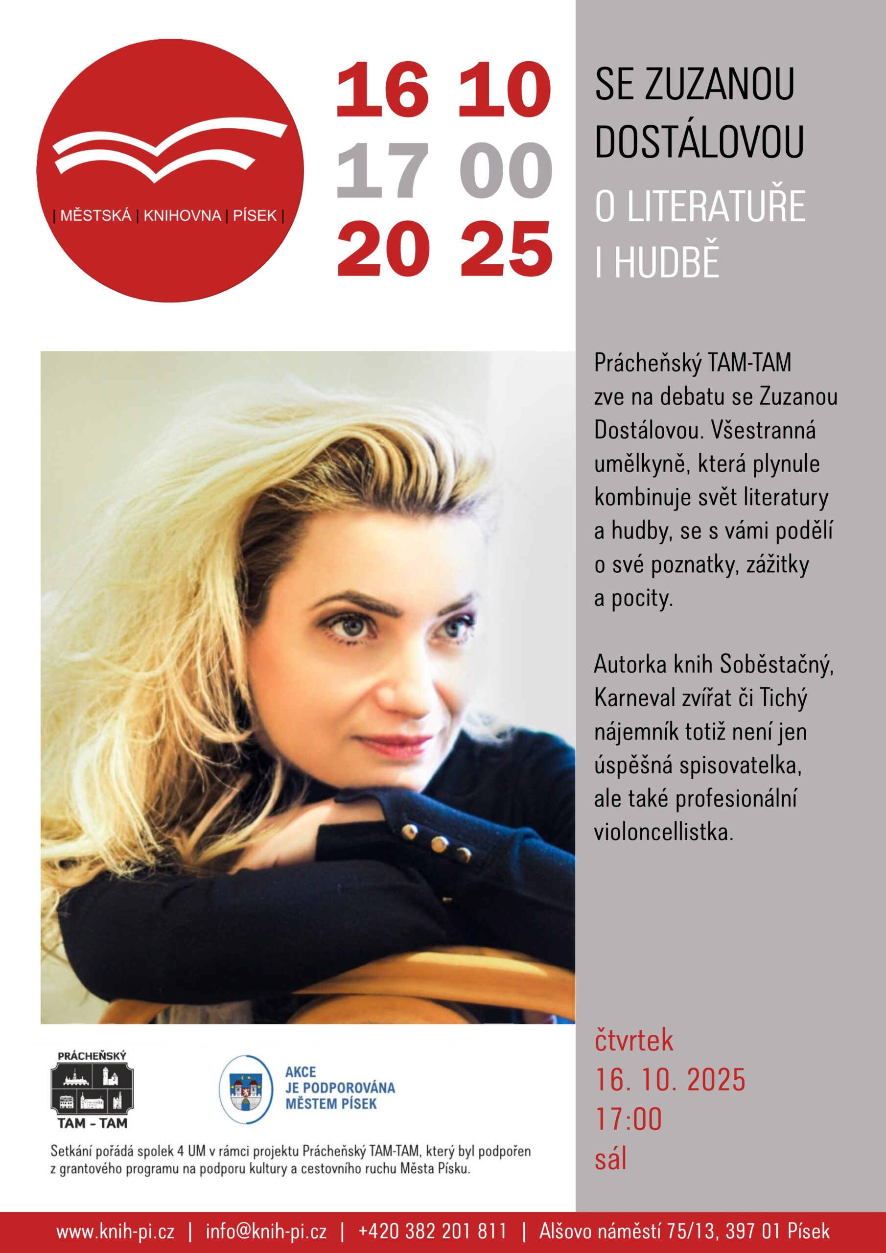 Se Zuzanou Dostálovou O Literatuře I Hudbě