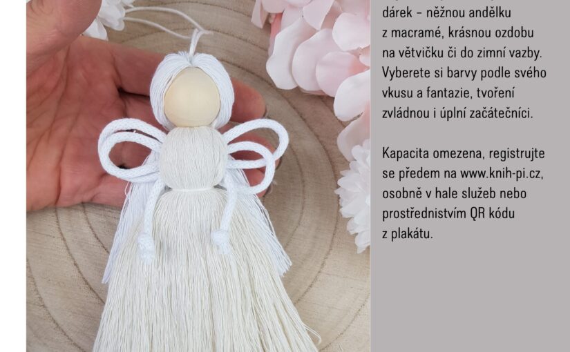 Sobotní workshop: Macramé andělky 