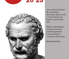 Jsme neustále přesvědčováni. Míří na nás reklama, dezinformace, klepy a jen stěží si tím vším klestíme cestu, abychom si vytvořili vlastní názor. Pojďme se naučit debatovat, formulovat své myšlenky, podloženě argumentovat a zároveň naslouchat si a respektovat odlišné postoje. Moderuje Andrej Rády. / jazyková učebna 