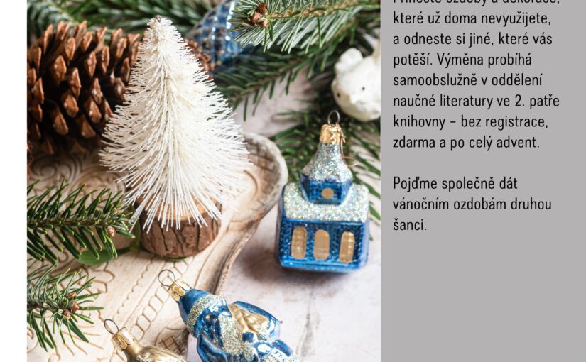 Swap vánočních ozdob a dekorací