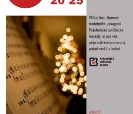 PUBarťáci, členové hudebního uskupení Prácheňské umělecké besedy, si pro vás připravili komponovaný pořad veršů a koled. / chodba 2. patro PUBarťáci, členové hudebního uskupení Prácheňské umělecké besedy, si pro vás připravili komponovaný pořad veršů a koled. / chodba 2. patro
