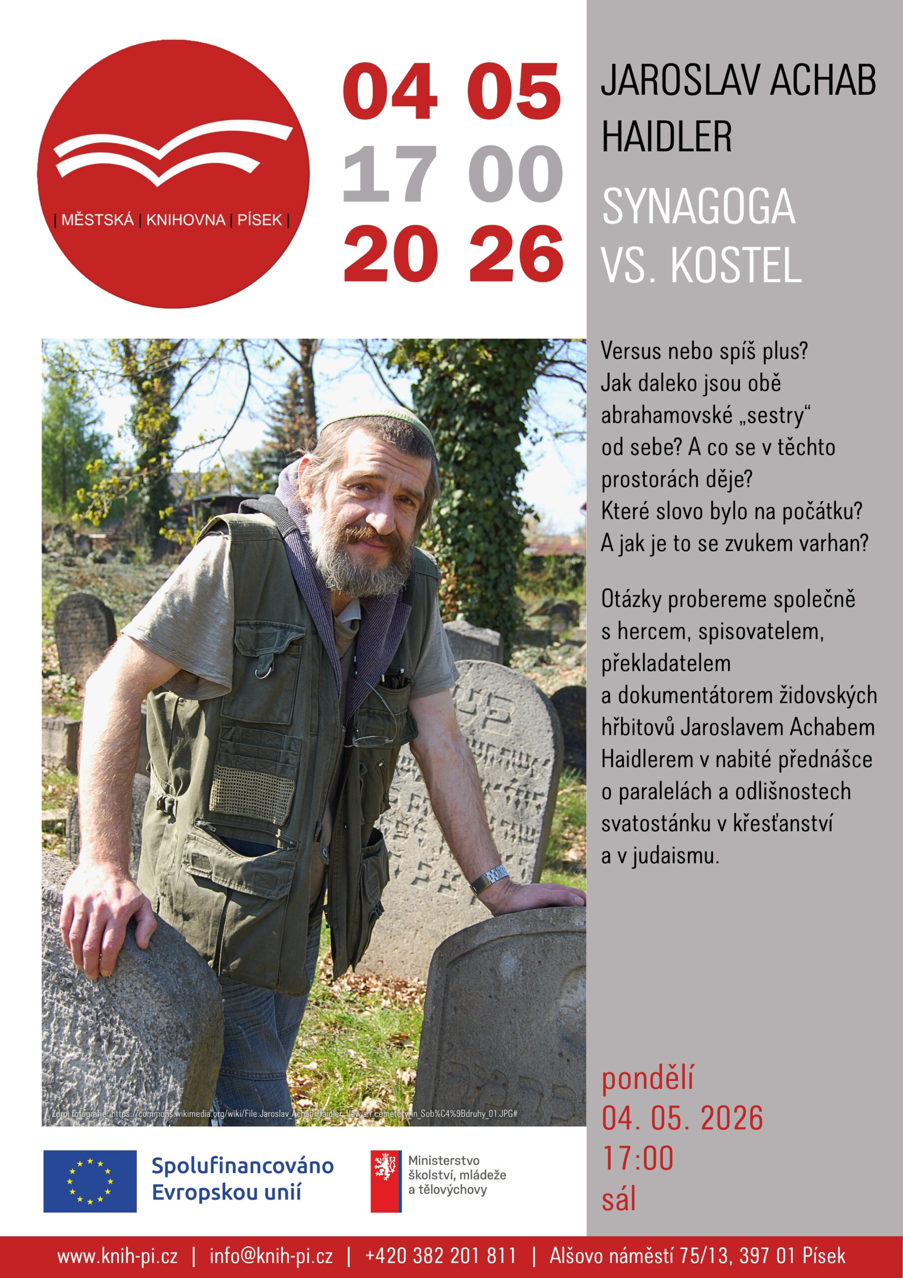 Jaroslav Achab Haidler: Synagoga vs. kostel