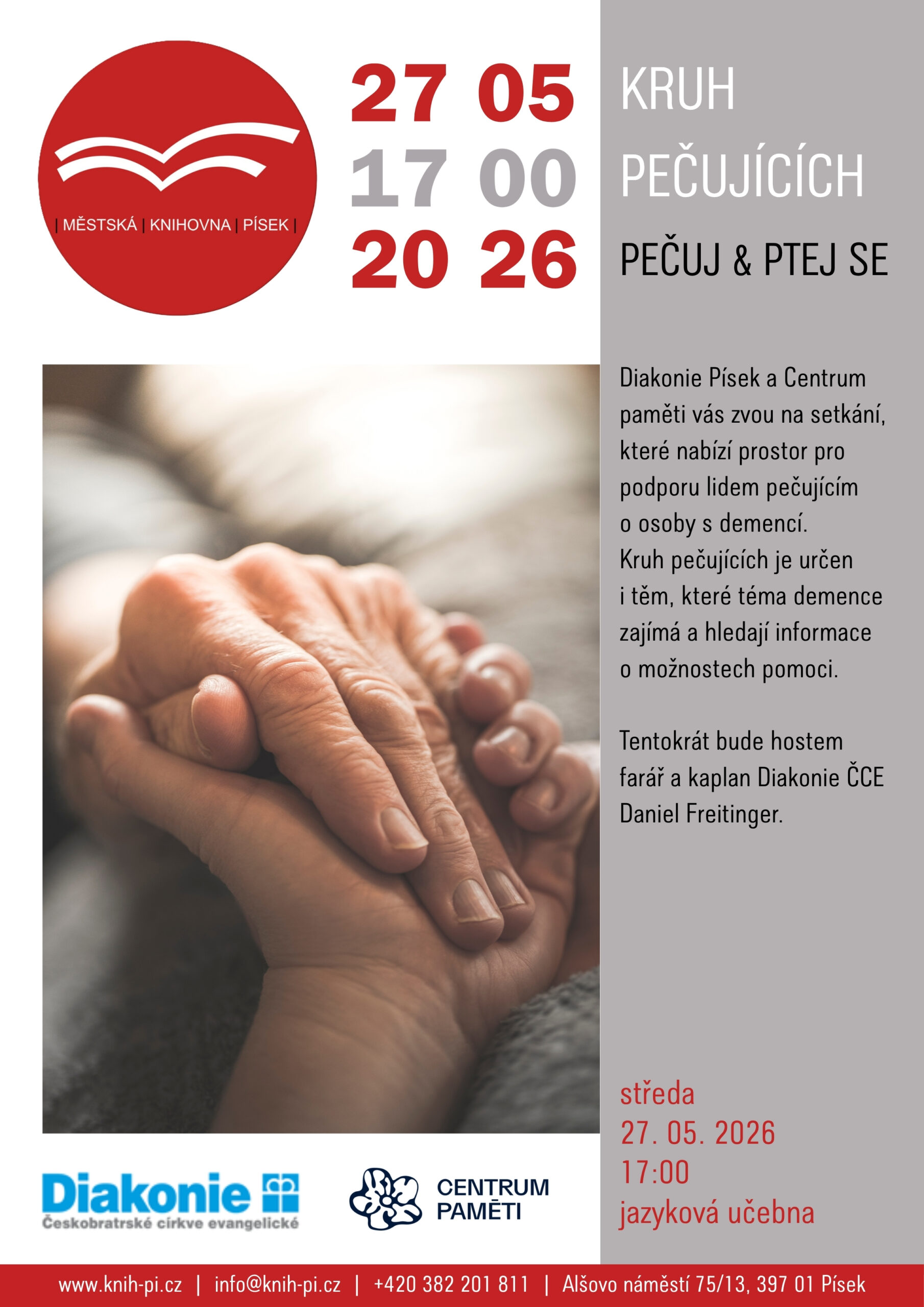 Kruh pečujících: Pečuj & Ptej se  