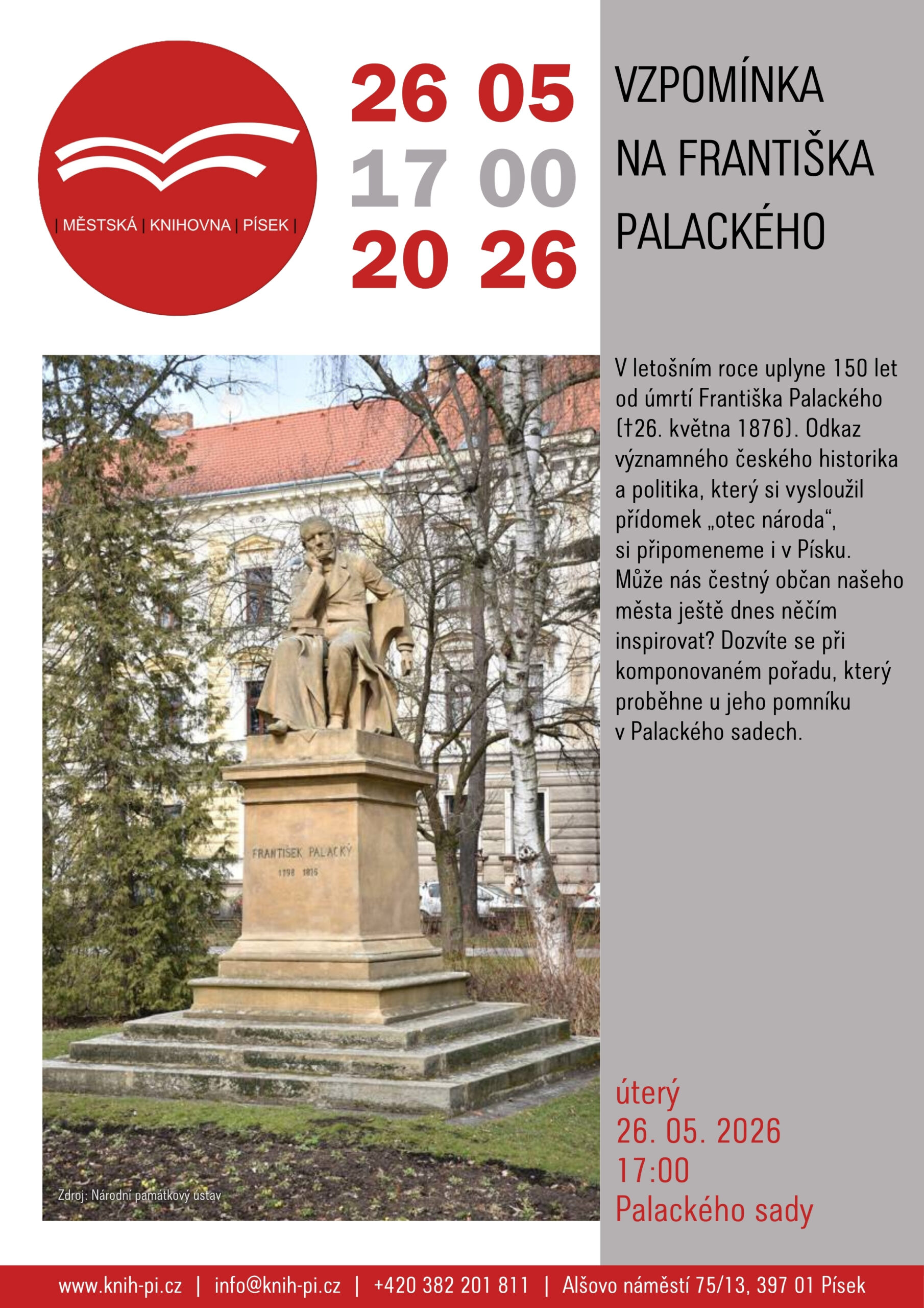 Vzpomínka na Františka Palackého