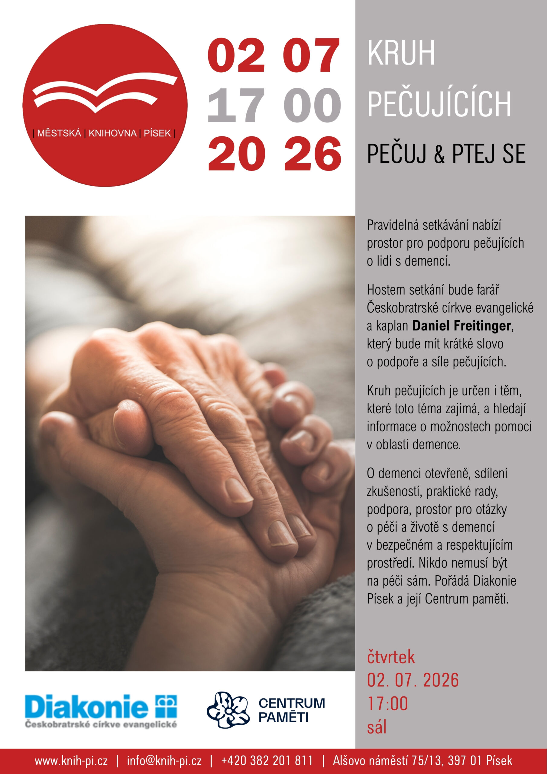 Kruh pečujících: Pečuj & Ptej se