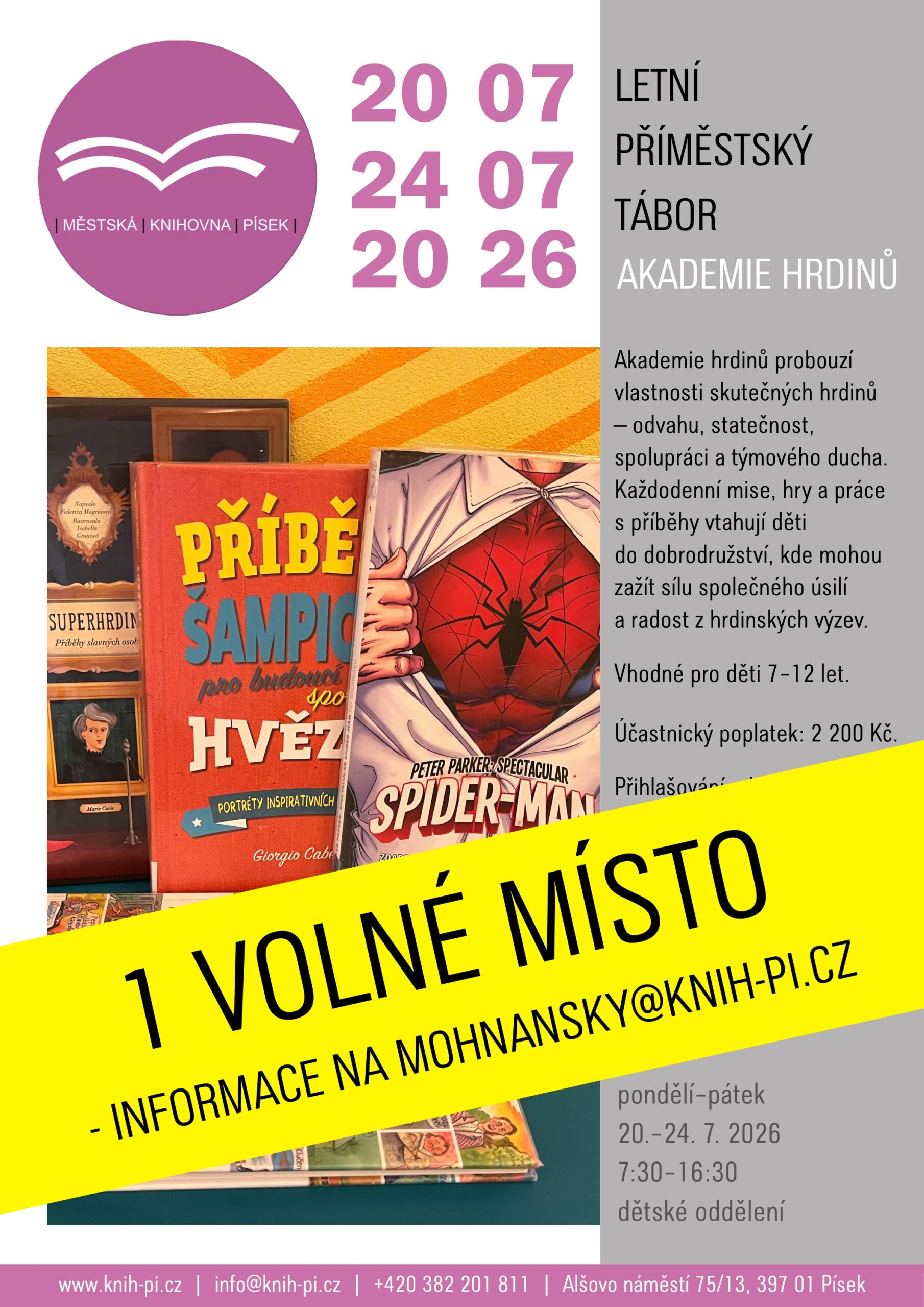 Letní příměstský tábor: Akademie hrdinů