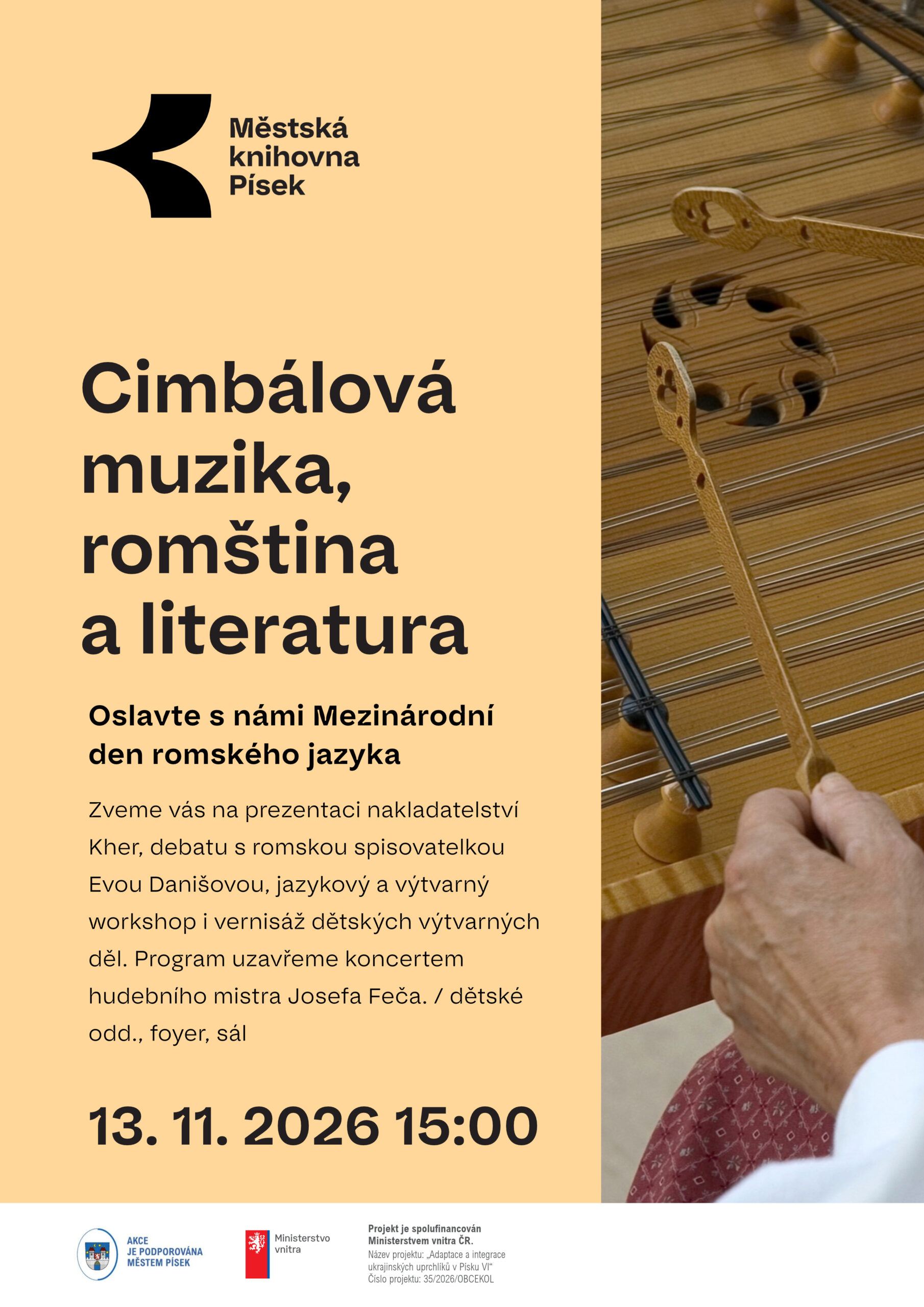Cimbálová muzika, romština a literatura